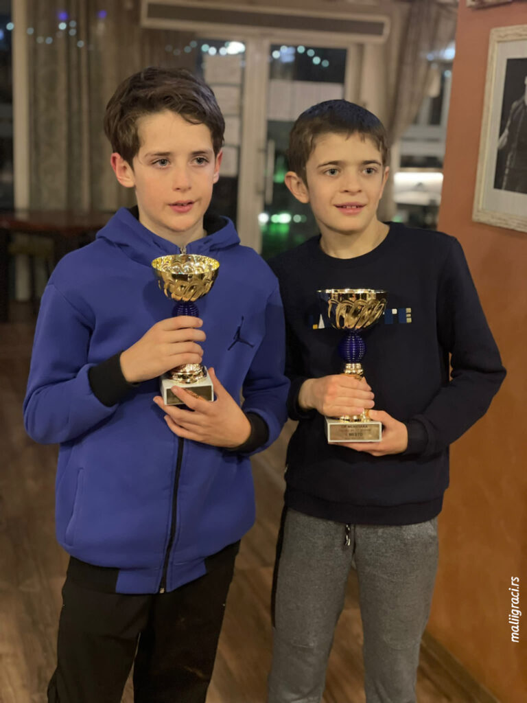 Petar Jurišić, Luka Ošin Anđelić, Otvoreno prvenstvo Novog Sada do 12 godina, Teniski klub Meridiana Novi Sad