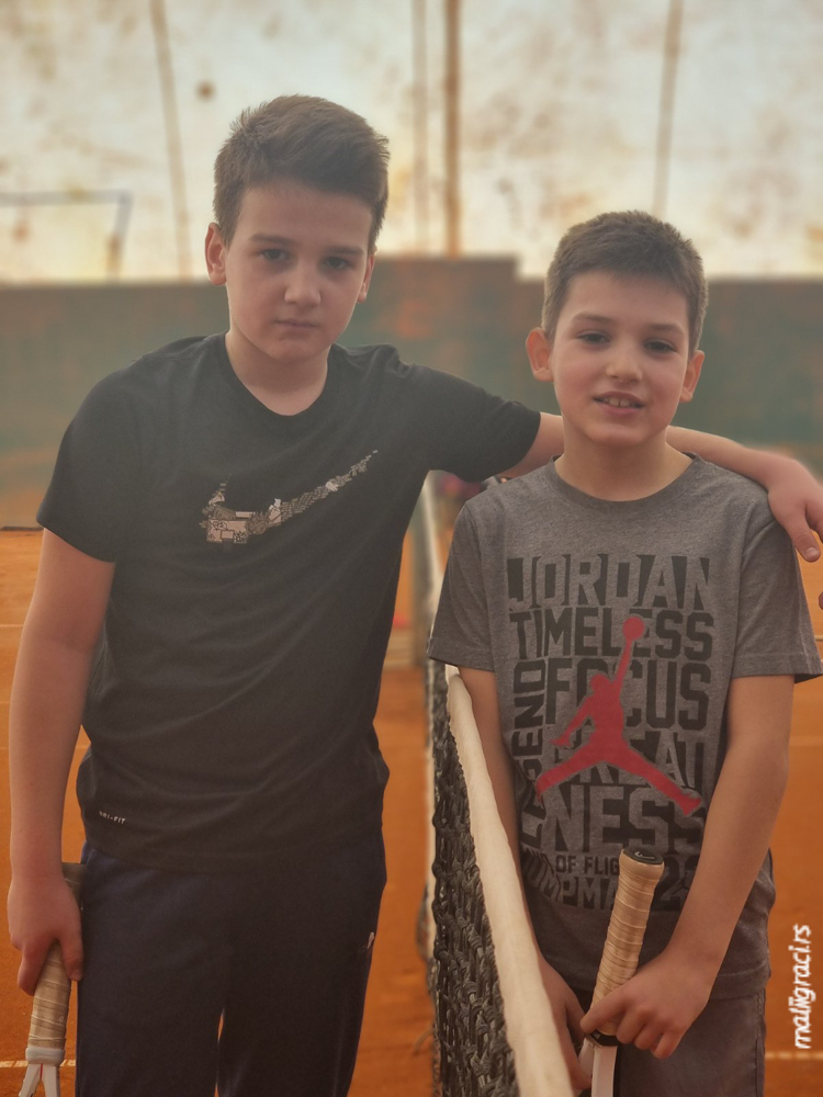 Vanja Višnić, Aleksa Stević, Otvoreno prvenstvo Novog Sada do 10 godina zeleni nivo, Teniski klub Meridiana Novi Sad