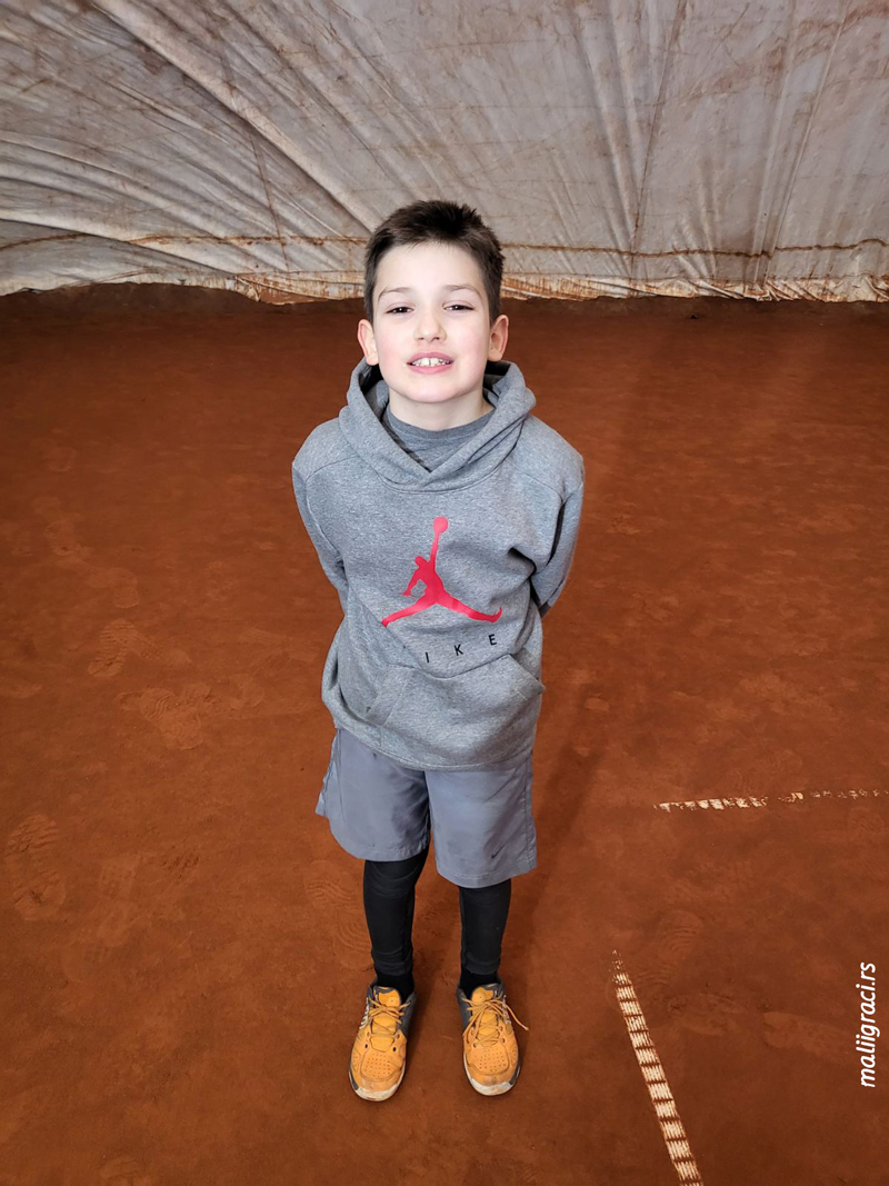 Vanja Višnić, Otvoreno prvenstvo Novog Sada do 10 godina zeleni nivo, Teniski klub Meridiana Novi Sad