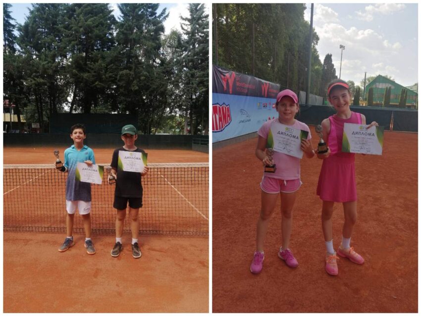Селим Јилдиз и Јоана Милкова најдобри на OП на Македонија до 11г. (зелен тенис) 18.6.22