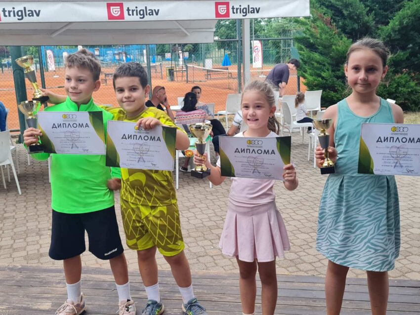 Jakov i Marija najdobri na portokaloviot turnir do 10g. – devojčinja i momčinja – TK Pointer, Skopje 24.-25.06.23.