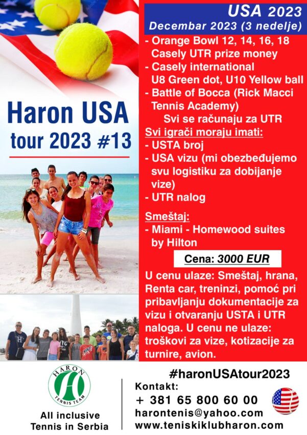 Haron USA tour 2023
