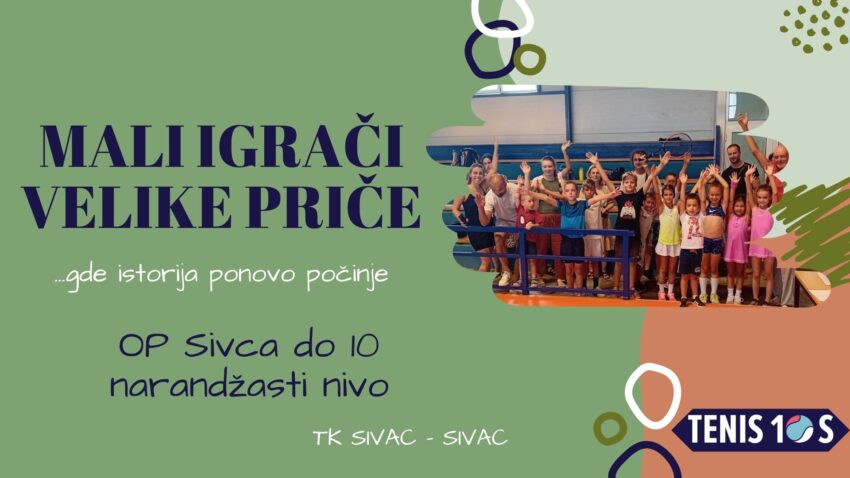 Odigrano je OP Sivca (narandžasti nivo) – dečaci i devojčice – TK Sivac, Sivac 13.07.24.