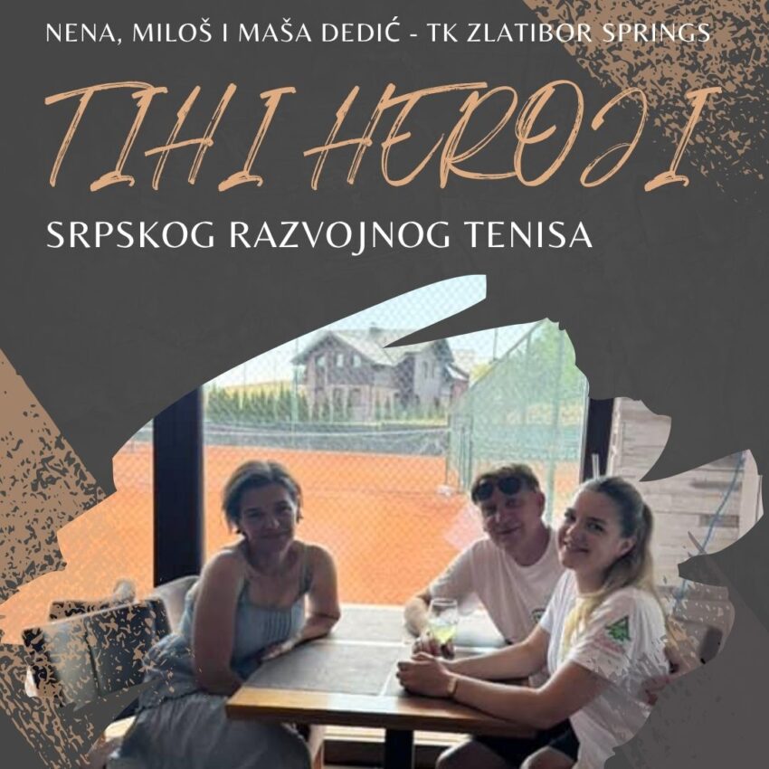 Tihi heroji razvojnog tenisa u Srbiji – porodica Dedić i TK Zlatibor springs