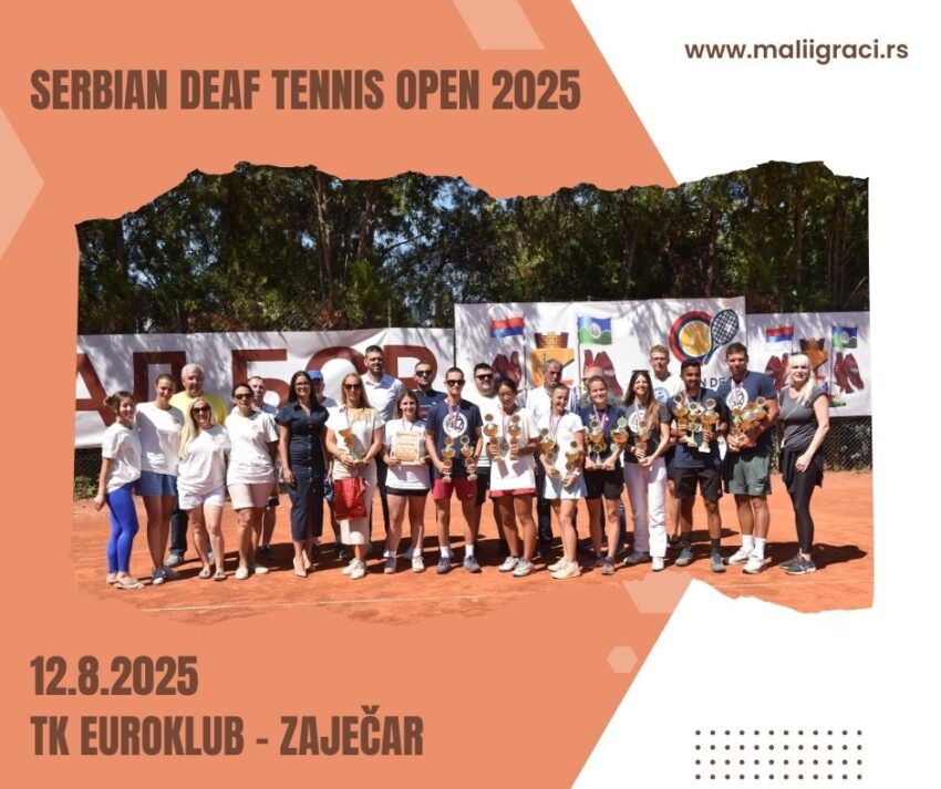 Serbian Deaf Tennis Open 2025 -12.08.25. – TK Euroklub, Zaječar
