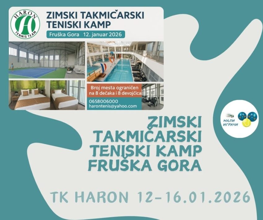 Zimski takmičarski teniski kamp – Fruška Gora 2026
