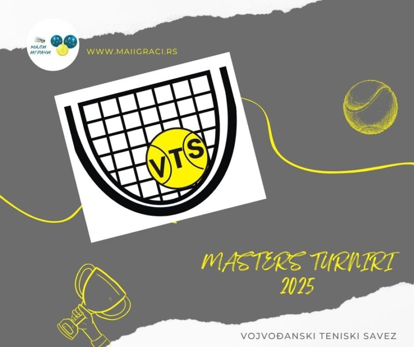 Završeni su Masters turniri do 12, 14 i 16 g. – Vojvođanski teniski savez – oktobar 2025.