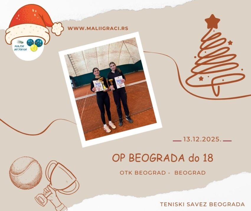 Valentina najbolja na OP Beograda za juniorke do 18 g. – OTK Beograd, Beograd – 13.12.2025