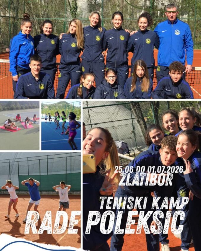 Kamp Rade Poleksić – Kamp na Zlatiboru, TK Mladost, Beograd – 25.06. do 01.07.2026.
