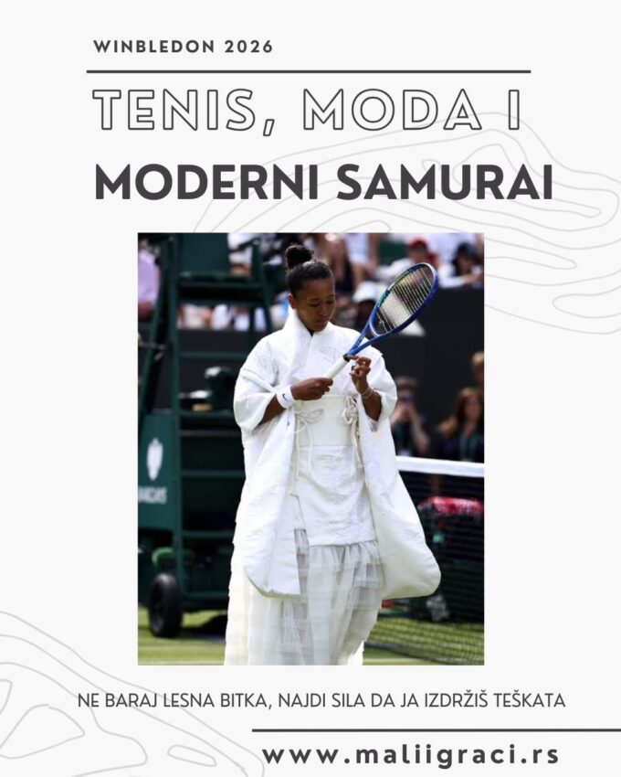 Tenis, moda i moderni samurai – Vimbldon 2026